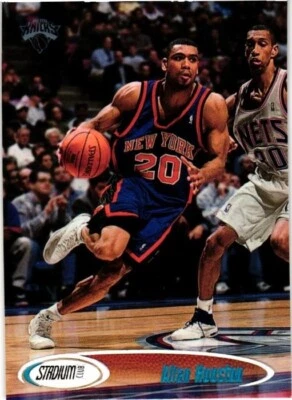 1998-99 Stadium Club Allan Houston #51 New York Knicks NrMt - Image 1 of 2