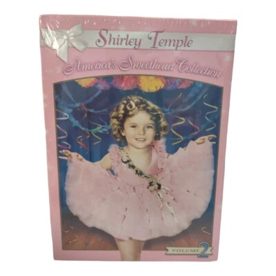 Shirley Temple Dvd Box Set Vol 2 America's Sweetheart Collection Sealed  - Image 1 of 4