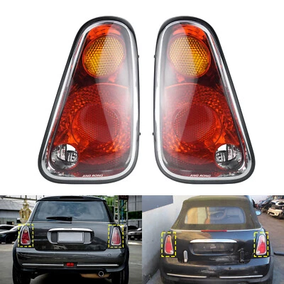 1 Pair Rear Tail Lamp No Light For BMW Mini Cooper R50 R52 R53 2005-08 Hatchback - Image 1 of 4