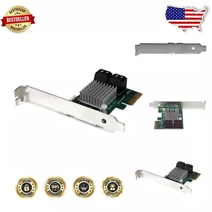 4-Port PCIe SATA III 6Gbps RAID Controller Card with HyperDuo SSD Tiering - Picture 1 of 7