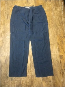 Vilebrequin Cargohose Herren Large dunkelblau Strand Freizeit Pull On XXXL - Bild 1 von 4