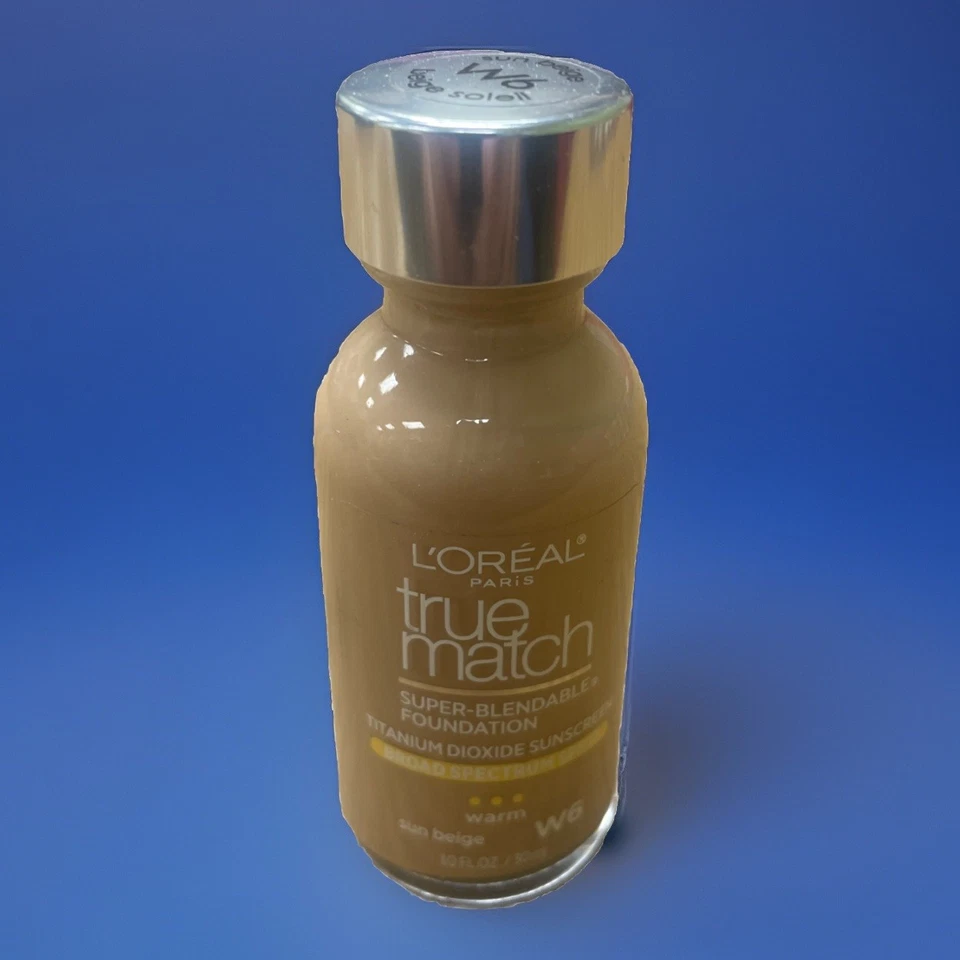 Loreal True Match Super Blendable Makeup Foundation W6 Sun Beige Warm - Image 1 of 1