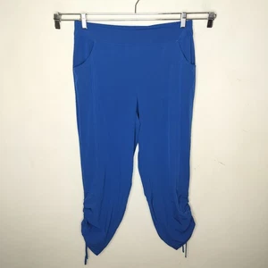 Chico's Zenergy Knöchelhose zum Überziehen Größe 1/Medium Damen zum Binden geraffter Saum - Bild 1 von 8