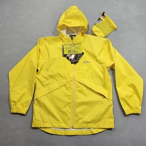 Red Ledge Rain Jacket Youth Large Lightweight Breathable Hi Visibility Packable - Picture 1 of 17