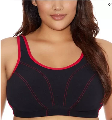 Sujetador deportivo copa suave talla grande 38DD Goddess para mujer talla grande nuevo con etiquetas Foto 1 de 2