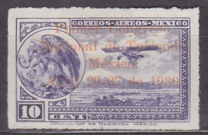 MEXICO / MEXIKO 1930 - AIR OVERPRINT CONGRESO TURISMO - Mi.: 631 - *MH* - Picture 1 of 1