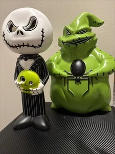 Gemmy Disney Nightmare Before Christmas Jack & Oogie Boogie Halloween Blowmold - Picture 1 of 9