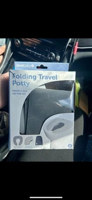 Jool Baby Folding Travel Potty Seat in Gray Color 18M+ Includes Travel Bag - Image 1 of 2
