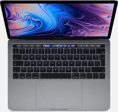 Apple MacBook Pro 13" 2019 (256GB, i5, 2,4 GHz., 8GB) Grau *Gut* - Bild 1 von 4