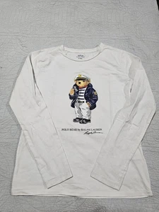 Polo Ralph Lauren Polo Oso Manga Larga Niños Talla Mediana - Imagen 1 de 5