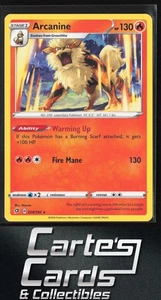 Arcanine 2020 Pokemon SWSH02: Rebel Clash #028/192 Rare - Picture 1 of 2