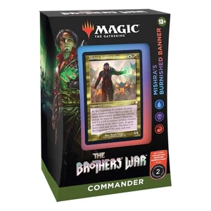 The Brothers' War - Commander Deck "Mishra's Burnished Banner" ENG Mtg Magic - Imagen 1 de 1
