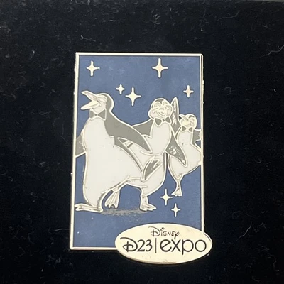 D23 Expo Disney Penguins Charter Year Pin 2009 - Image 1 of 3