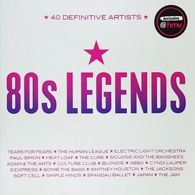80s LEGENDS = Cure/Siouxsie/Blondie/Lauper/Japan/Jam/Abba...= 2CD = VARIOUS - Bild 1 von 2