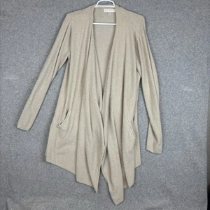 BAREFOOT DREAMS Island Wrap Open Front Cardigan L/XL 903 CozyChic Lite Tan Soft - Bild 1 von 8