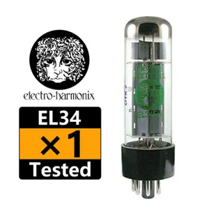 1 STCK. Brandneu Electro-Harmonix EL34 Vakuumröhre getestet kleine Flaschenventilröhre - Bild 1 von 1