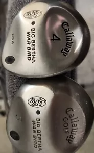 Callaway Big Bertha War Bird 3 & 4 Fairway Wood S2H2 - Picture 1 of 8