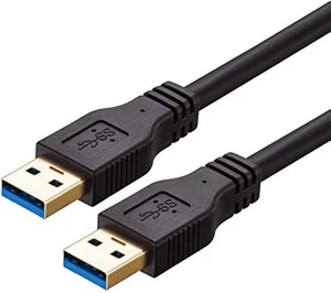 USB to USB Cable Male to Male 20 Ft, Long USB 3.0 Cable a to a for Data Transfer - Picture 1 of 12