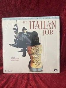 The Italian Job (Laserdisc) Widescreen Michael Caine Noel Coward GREAT FILM RARE - Picture 1 of 2