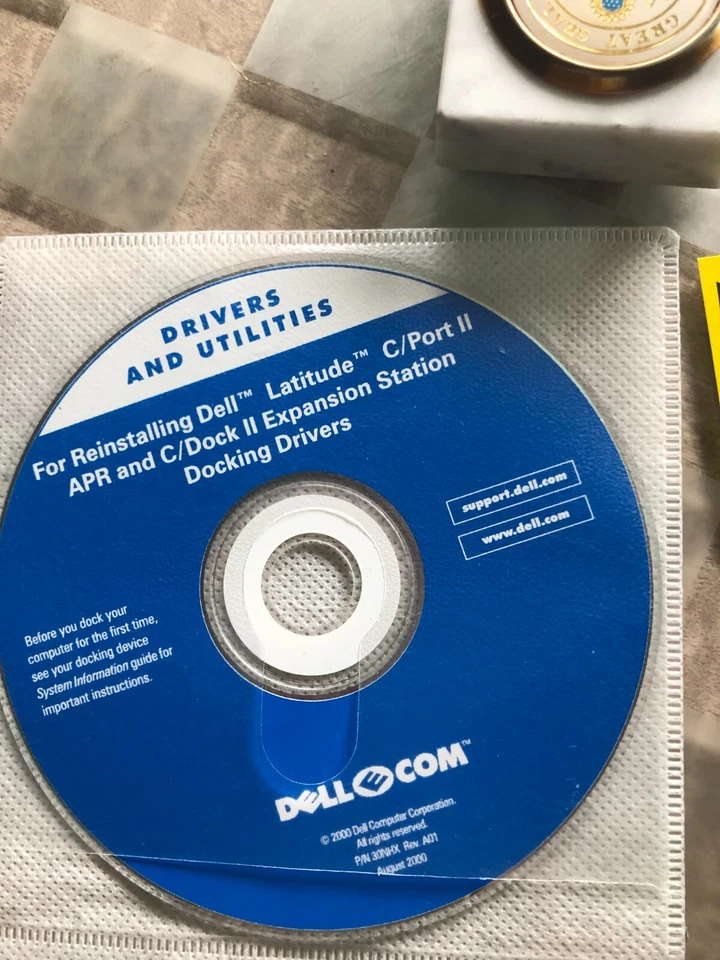 Dell Latitude C/Port II APR & C/Dock II Expansion Station Docking Drivers - Image 1 of 1