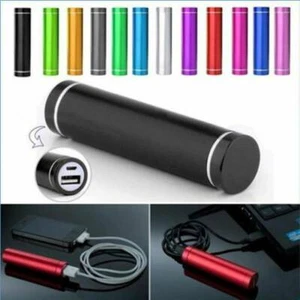 Portable Mini Metal 5V USB Power Bank DIY Case Charger Box Kit For 18650 Battery - Photo 1/9