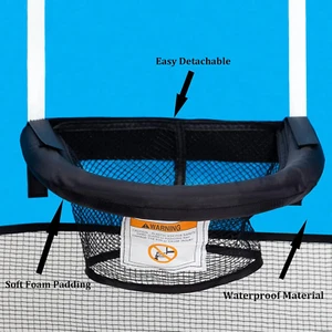 Basketball Hoop for Trampoline |Including Small Basketball |Waterproof and Su... - Picture 1 of 12