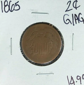 1865 PEZZO DA DUE CENTESIMI ~ G/AG ~ BELLA MONETA ~ - Foto 1 di 2