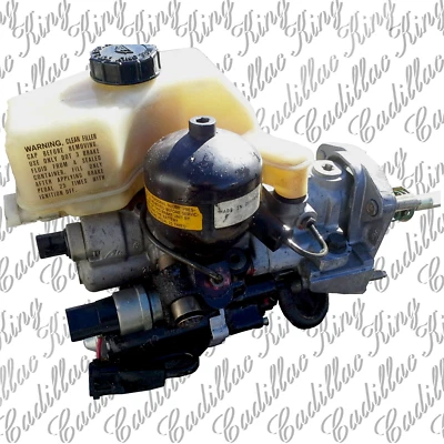 89 - 90 CADILLAC FLEETWOOD ELDORADO ABS BRAKE BOOSTER WITH MASTER CYLINDER USED - Image 1 of 4