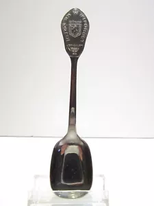 Vtg JERUSALEM / ISRAEL Souvenir Spoon "If I Forget" Menorah - Picture 1 of 9