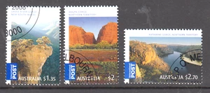Australia 2008 Magnífico Aust.Lot 3 CTO Int. Sellos postales.Katherine Gorge NT - Imagen 1 de 1