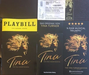 Tina - The Tina Turner Musical Multi City Collectible Lot - Picture 1 of 7