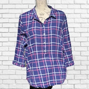 Camicia a quadri Gap manica lunga con bottoni. Taglia XL - Foto 1 di 7