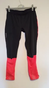 CRAFT  LEGGINGS BLACK/PANIC SIZE Large - Picture 1 of 5