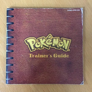 No Game POKEMON BLUE VERSION Instruction Manual TRAINER'S GUIDE Booklet GAME BOY - Picture 1 of 2