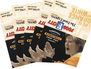 2010-11 Pat Summitt Tennessee Lady VOLS Pocket Schedule Lot (5), Go VOLS! - Bild 1 von 2