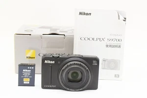 Nikon Coolpix S9700 Compact Digital Camera 30x Optical 16.05MP black 2366640 - Picture 1 of 11