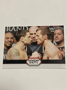 2011 TOPPS UFC FRANKIE EDGAR VS. GRAY MAYNARD BLACK  #/88 SS-EM SHOWDOWN SHOTS - Picture 1 of 5