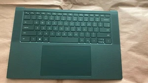 NEW Genuine Dell XPS 9500 Palmrest Touchpad US Backlit Keyboard DKFWH - Picture 1 of 2