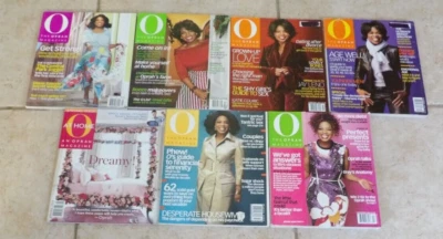O The Oprah Magazine 2002 2003 2004 2005 2006 Total 7 Issues Tips to Interviews - Image 1 of 3