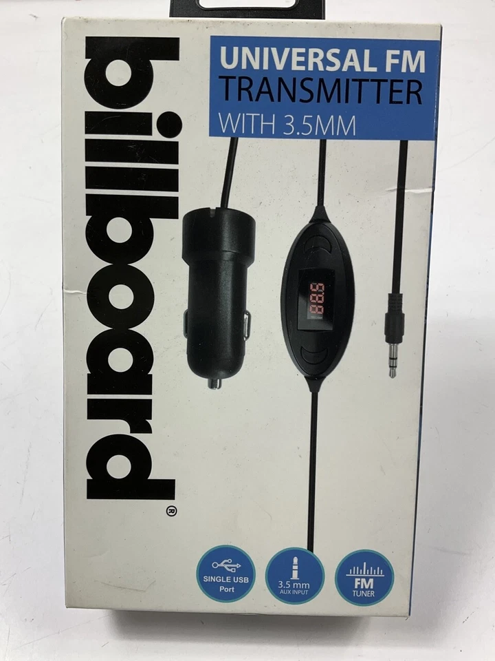 Billboard Universal FM transmitter Car Stereo Accessories Music Radio Hands