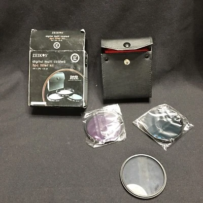 Zeikos Digital Multi Coated 3 Piece Filter Set UV CPL FL-D 67 MM Camera  - Image 1 of 4