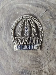 BIG DADDY KANE Goldtone Crown PIN badge RAP hip hop - Picture 1 of 4