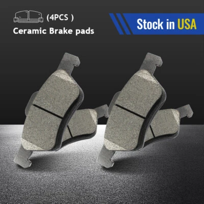 4件装前陶瓷刹车片适用于2011年福特Escape Mercury水手 — 第 1/4 张图片