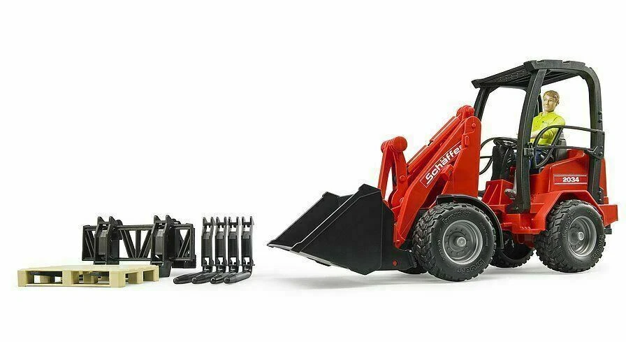 Bruder Spielwaren Bruder Agri Ruspa Schaffer 2034 02191, Multicolore, 837267 - Immagine 1 di 1