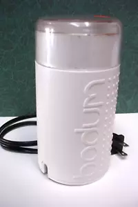 Bodum Bistro Electric Coffee Grinder Stainless Steel Blade works + 2 fre - Picture 1 of 4
