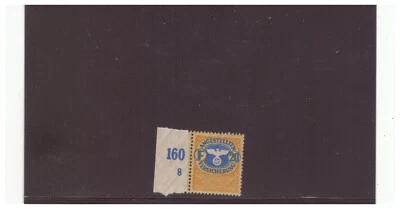 GERMANY THIRD REICH REVENUE F20 EMPLOYEE MEDICAL INSURANCE MNH PBPG4 - Image 1 of 2