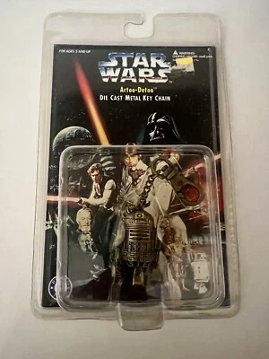 Star Wars - R2-D2 - (1996) Keychain Die Cast Metal 3" Figure - NEW - Image 1 of 2