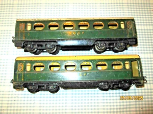 2 x French Hornby O Gauge - SNCF Passenger Coaches-Unboxed - Picture 1 of 8