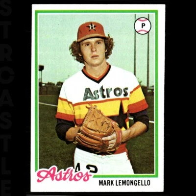 1978 Topps - Mark Lemongello #358 Houston Astros ⚾ Baseball Card - Image 1 of 3