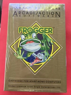 Frogger (Atari 400/800/XL/XE, 1982, No. 1110, Parker Brothers) Brand New/Sealed! - Image 1 of 4